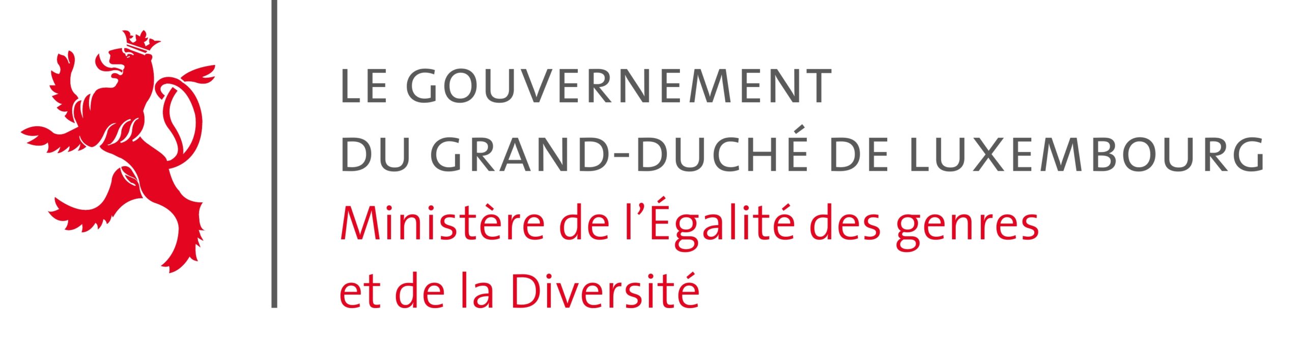 Logo du Ministère de l'Egalité des genres et Diversité