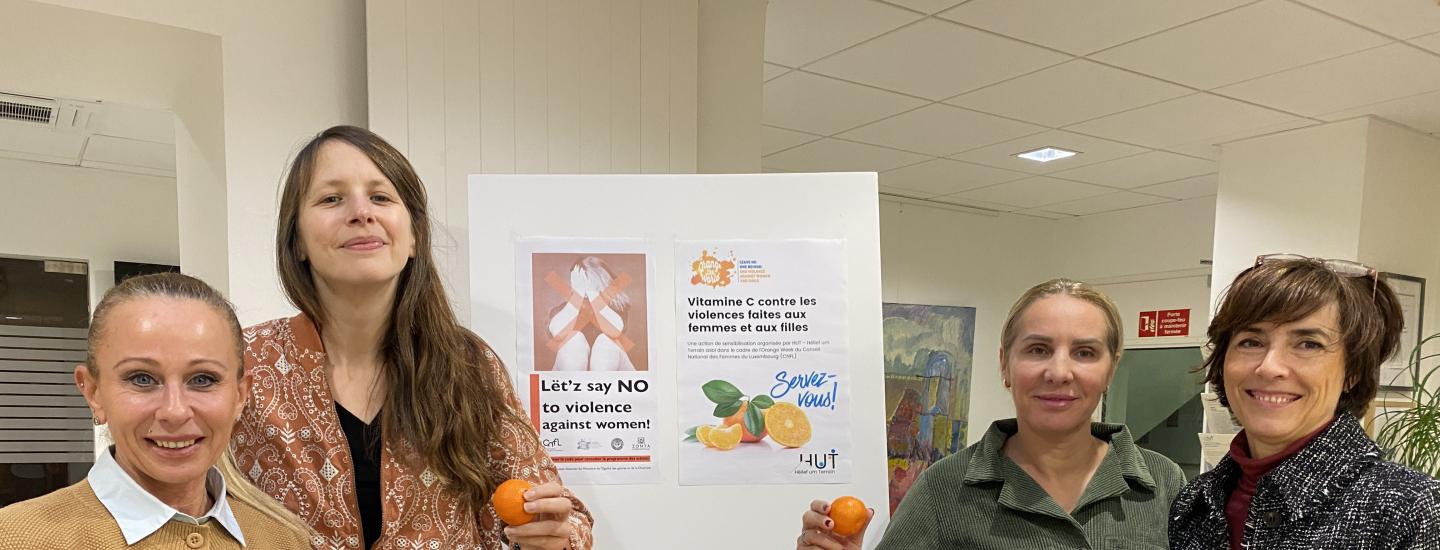 Orange Week chez HUT - Hëllef um Terrain