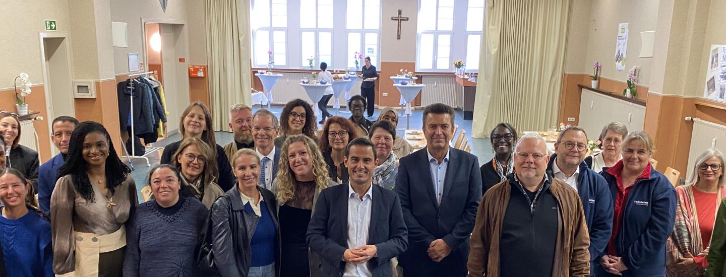 Moment festif pour l'épicerie sociale de Luxembourg-Ville