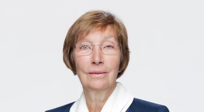 Photo de la présidente de HUT - Hëllef um Terrain Madame Netty Klein-Hoffmann