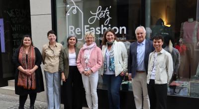 Visite de Madame Hansen au Lët'z Refashion