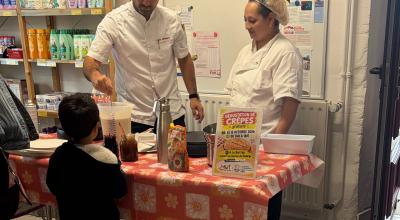 Crêpes à l'épicerie sociale de Redange