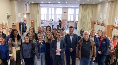 Moment festif pour l'épicerie sociale de Luxembourg-Ville