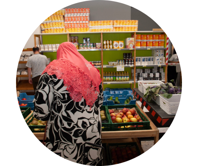 Activités de l'épicerie sociale