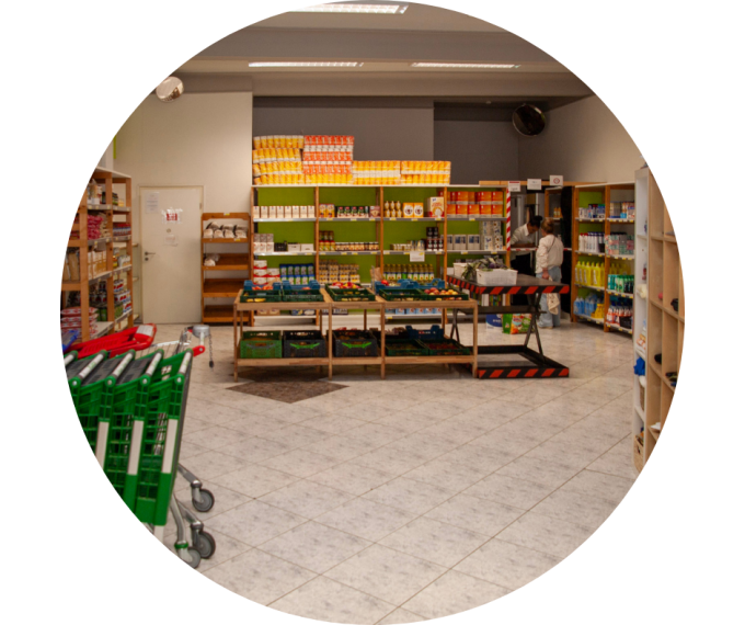Activités de l'épicerie sociale