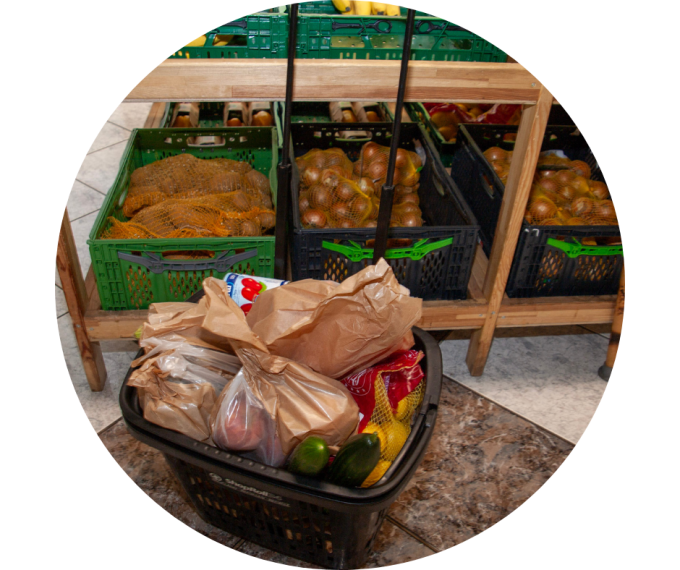 Activités de l'épicerie sociale