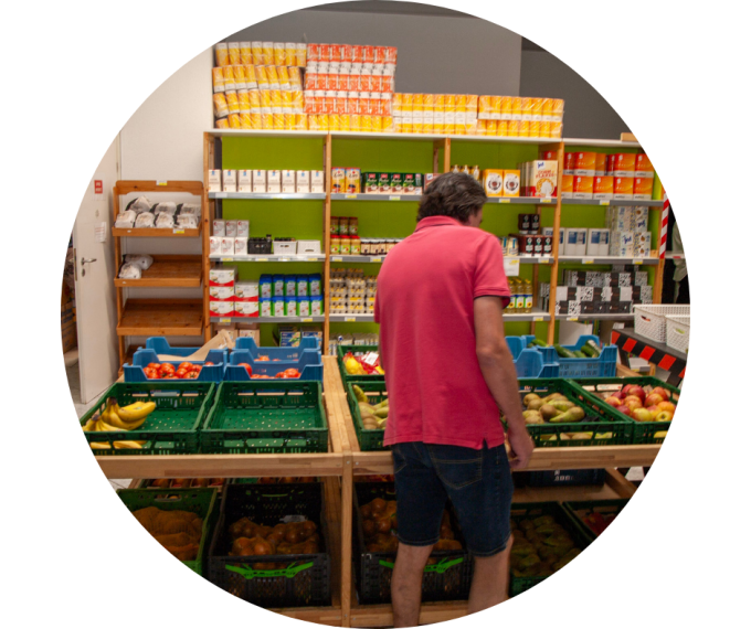 Activités de l'épicerie sociale