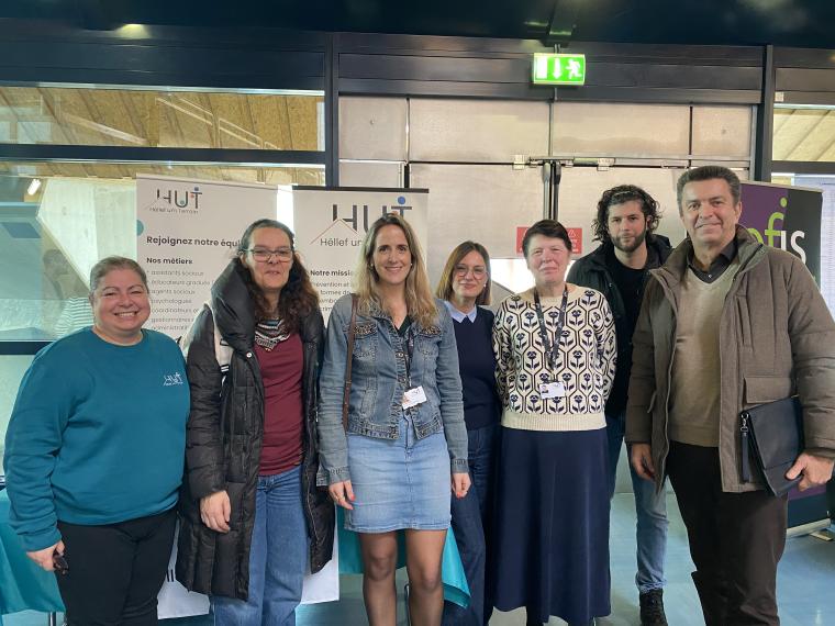 Photo de notre stand lors de la Journée d'échange de la FEDAS