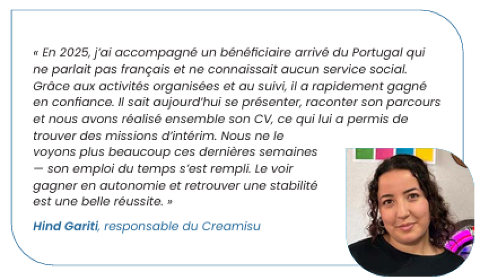 Témoignage du Creamisu
