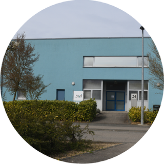 Entrér de l'Atelier thérapeutique d'Ehlerange 