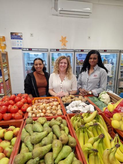 Moment convivial pour l'épicerie sociale de Luxembourg-Ville