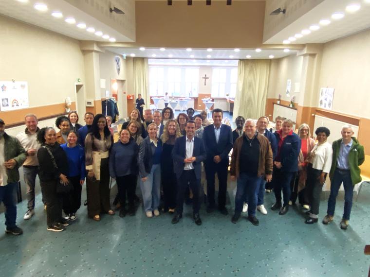 Moment convivial pour l'épicerie sociale de Luxembourg-Ville